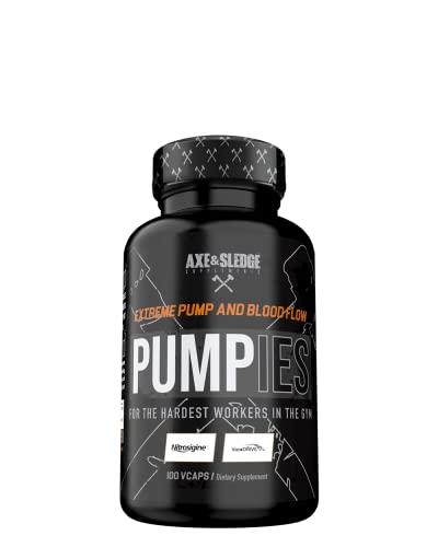 Axe & Sledge Supplements PUMPIES Nitric Oxide...