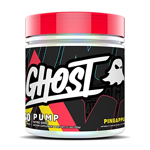 GHOST Pump Nitric Oxide Powder, Pineapple - 40...