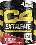 C4 Extreme Pre Workout Powder Fruit Punch |...