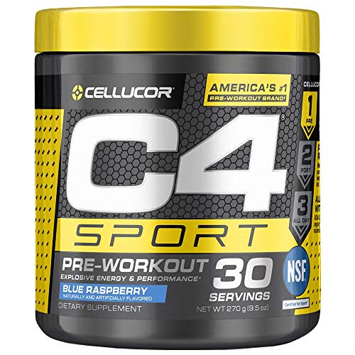 Cellucor C4 Sport Pre Workout Powder Blue...