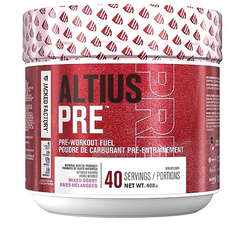 ALTIUS Pre-Workout Supplement - Naturally...