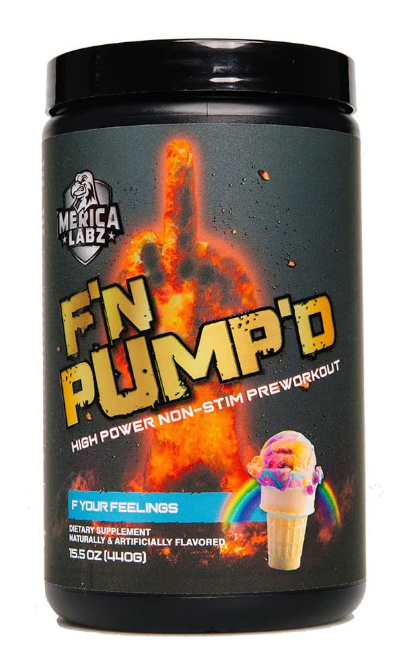 'Merica Labz F'N Pump'D Stimulant Free, Nitric...