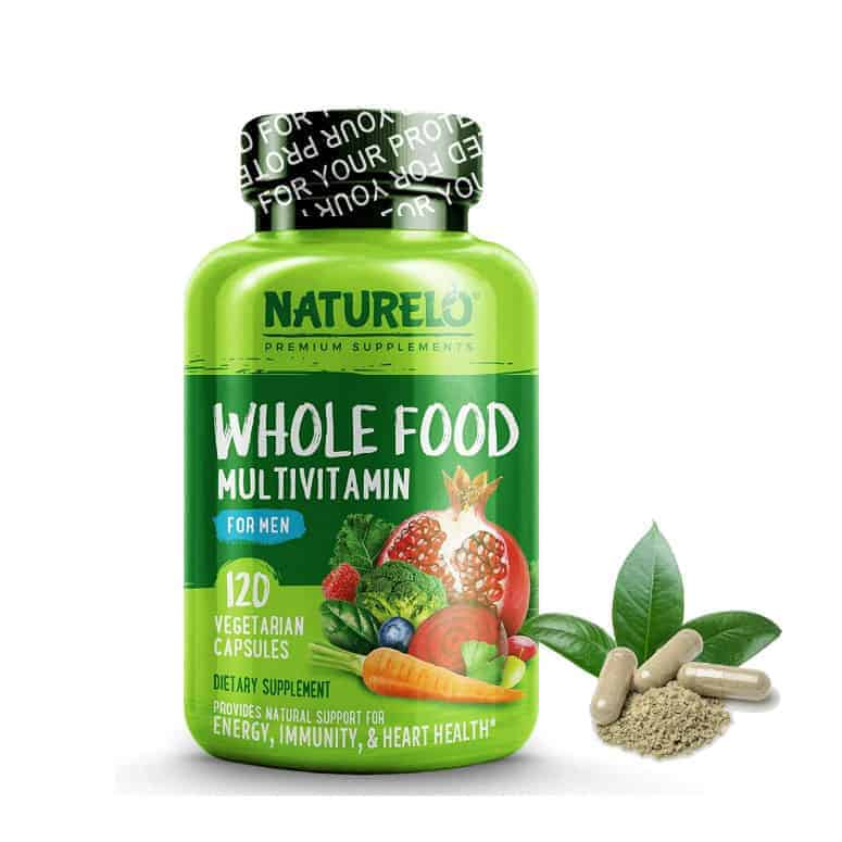 NATURELO Whole Food Multivitamin for Men