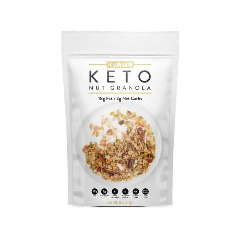 Low Karb Cinnamon Nut Granola