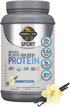 Garden of Life Organic Vegan Sport Protein Powder