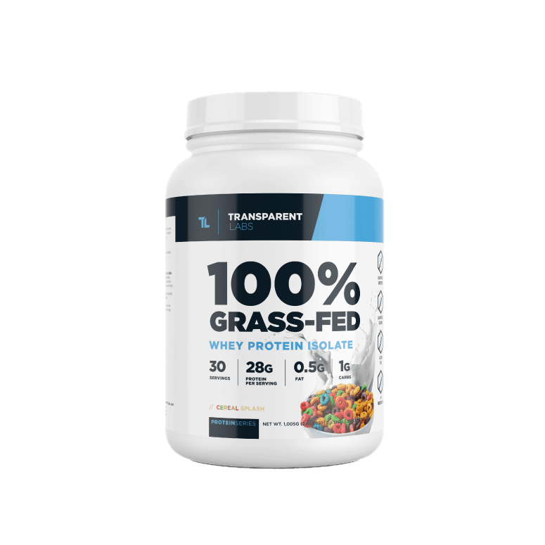 Transparent Labs 100% Grass-Fed Whey Isolate