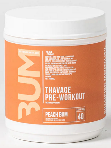 Raw CBum Thavage Pre-Workout